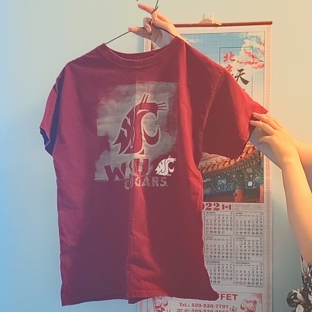 Used kids WSU shirt